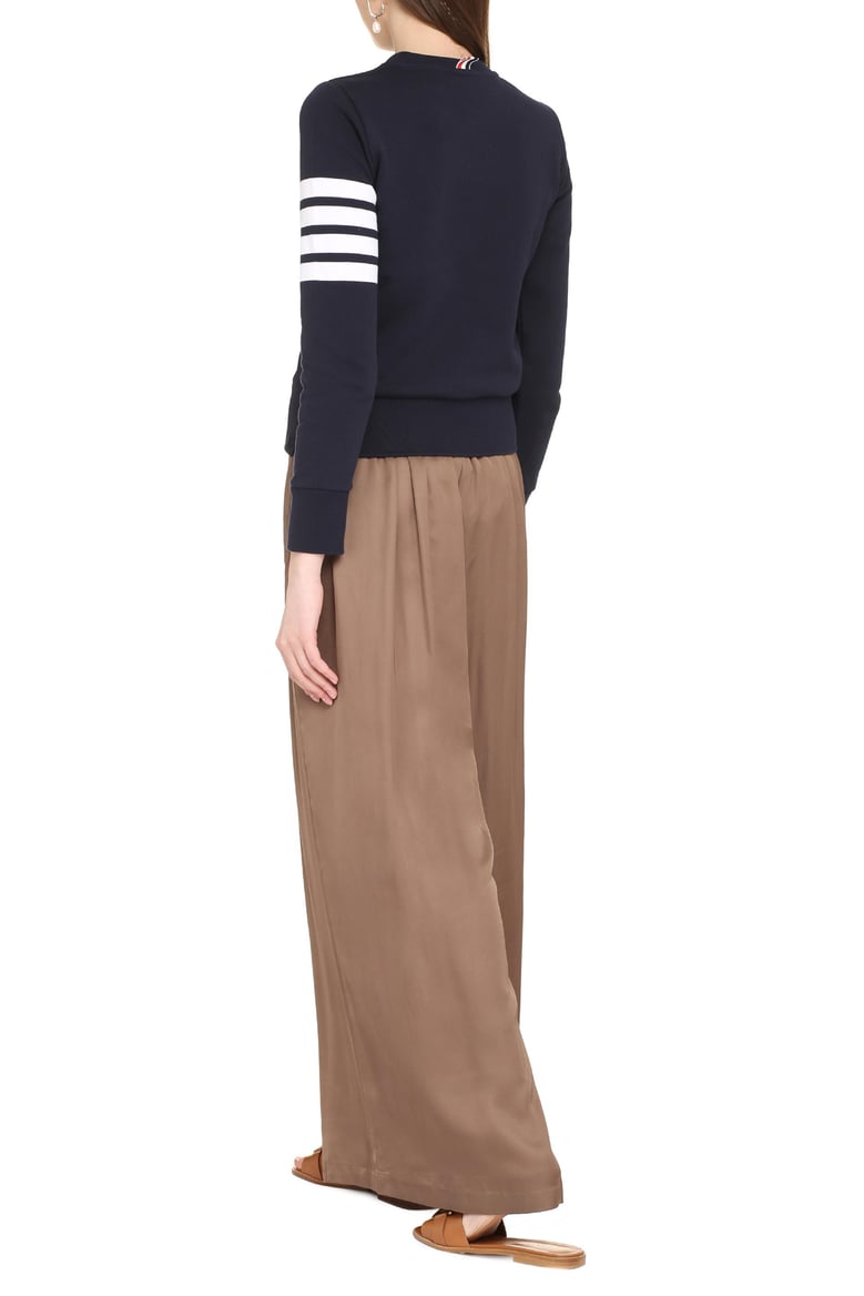 cotton crew-neck sweatshirt by Selfnex