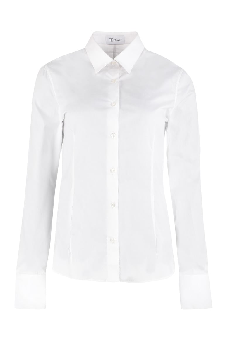 the (shirt) - stretch cotton shirt by Selfnex