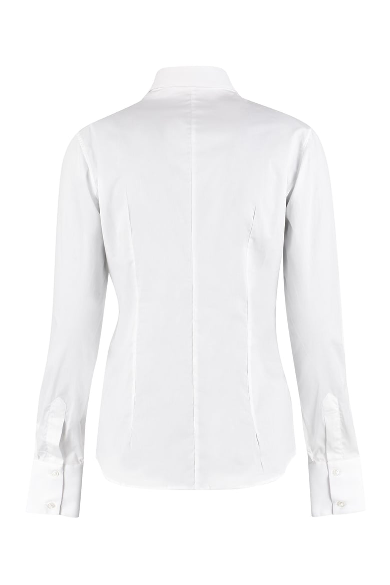 the (shirt) - stretch cotton shirt by Selfnex