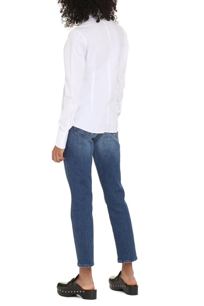 the (shirt) - stretch cotton shirt by Selfnex