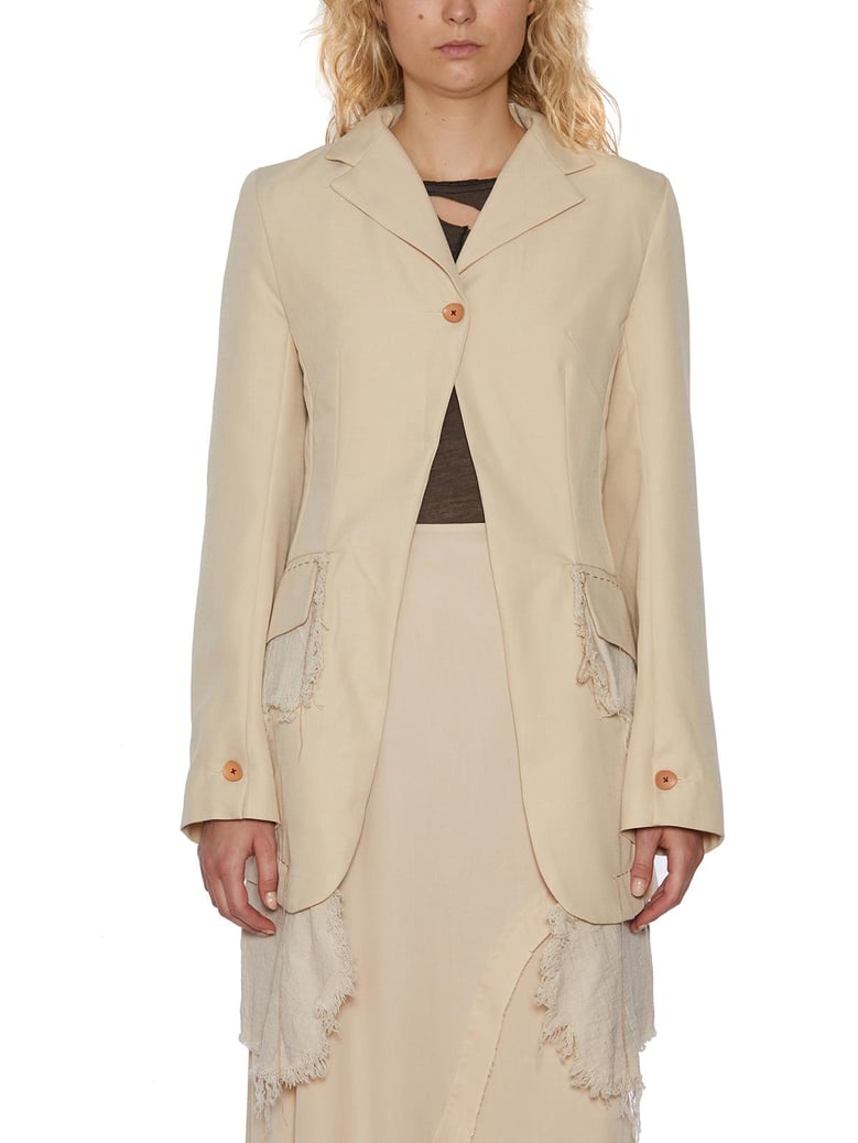 one button jacket by Selfnex