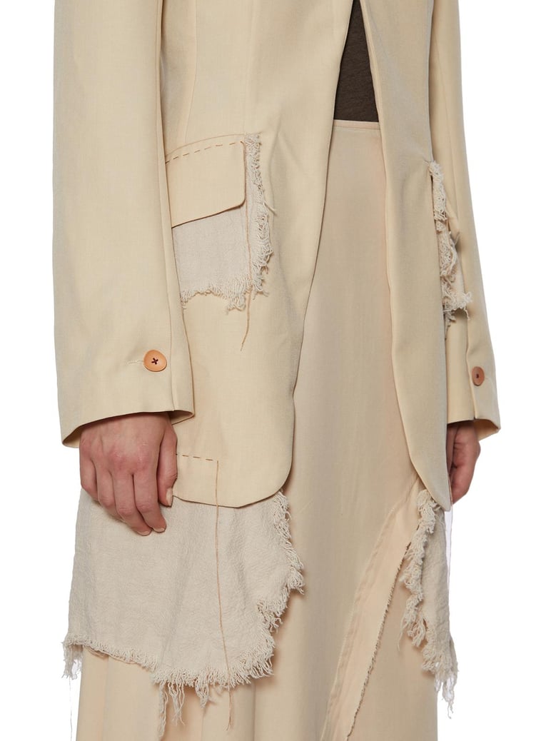 one button jacket by Selfnex