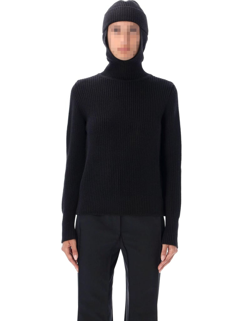 balaklava sweater by Selfnex