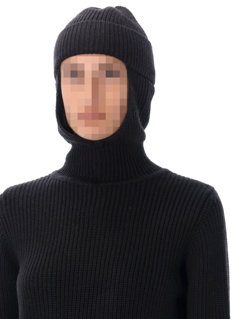 balaklava sweater by Selfnex