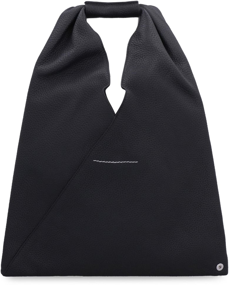 japanese grainy leather handbag by Selfnex