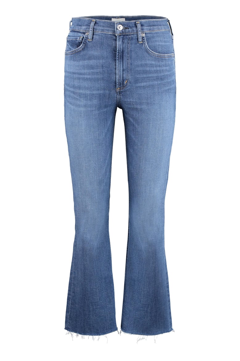 isola cropped jeans by Selfnex