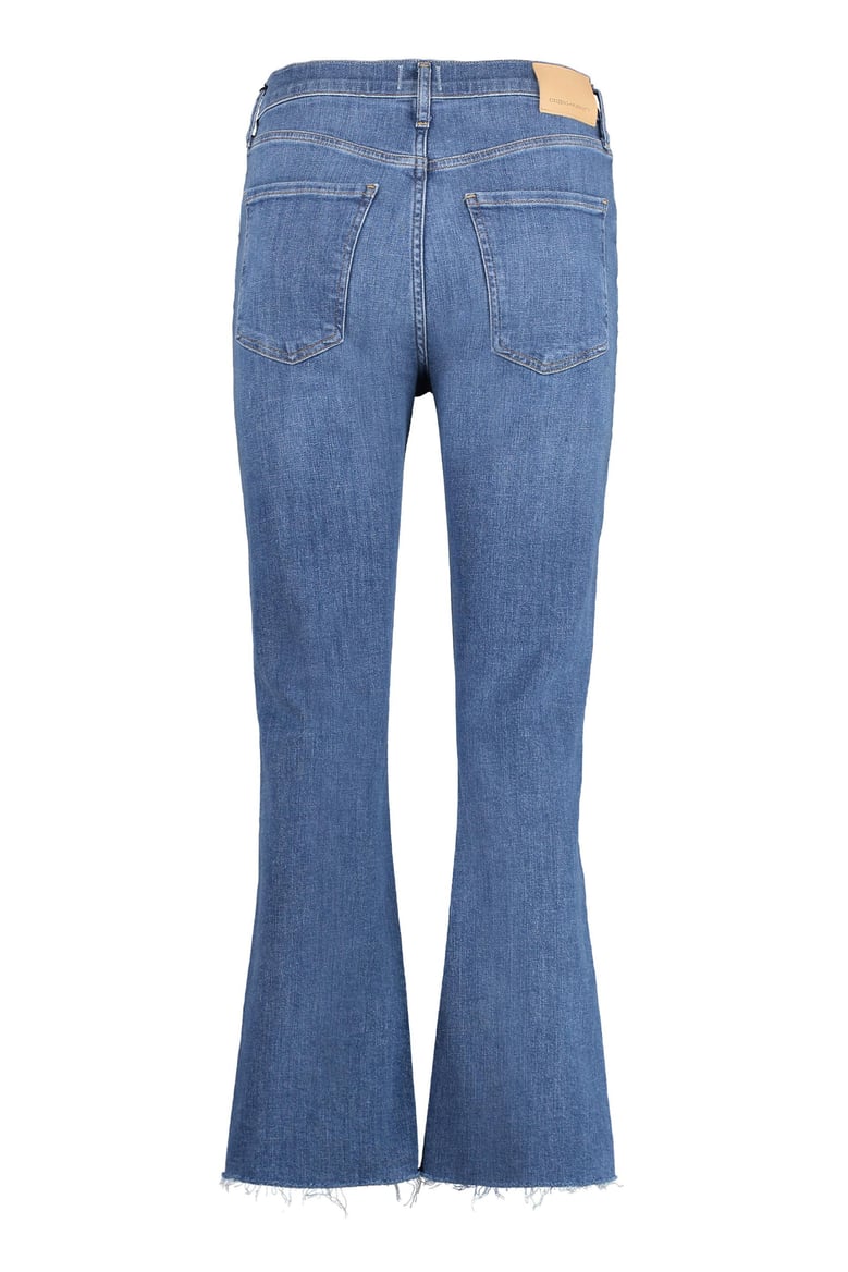 isola cropped jeans by Selfnex