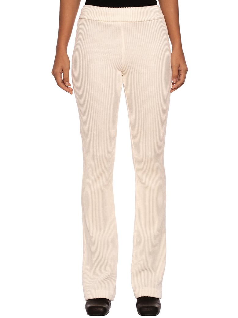 mod bellini velvet flared pants by Selfnex