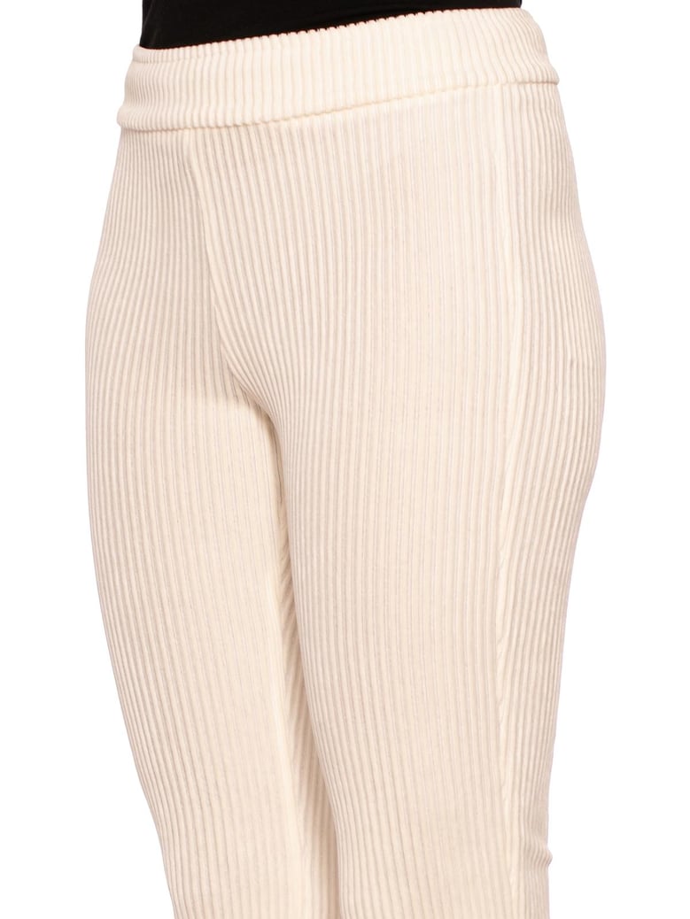 mod bellini velvet flared pants by Selfnex