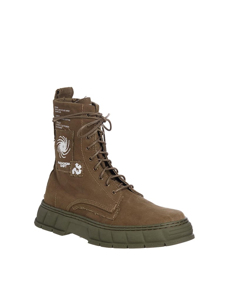 canvas boots by Selfnex
