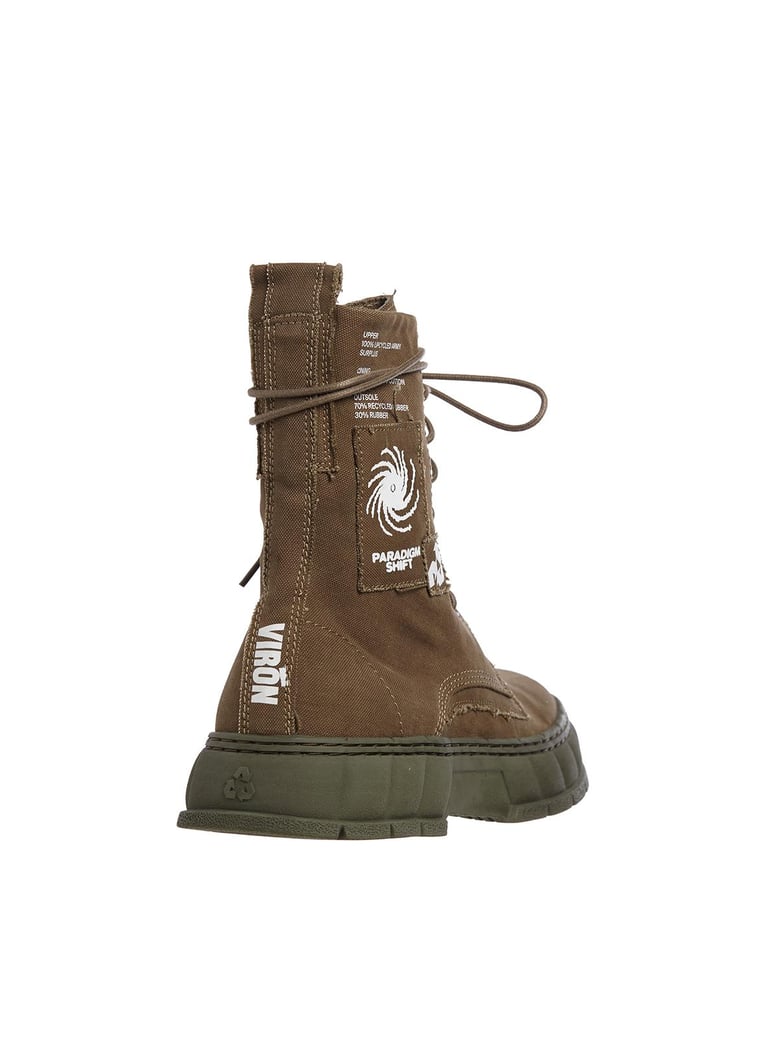 canvas boots by Selfnex