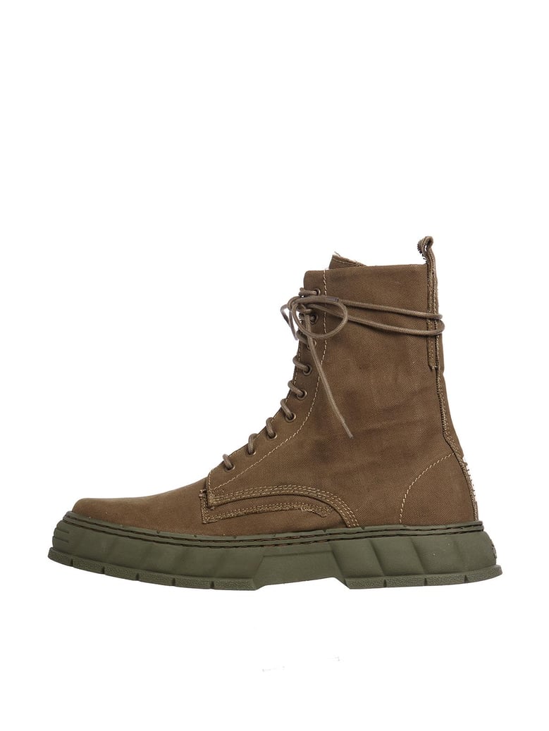 canvas boots by Selfnex