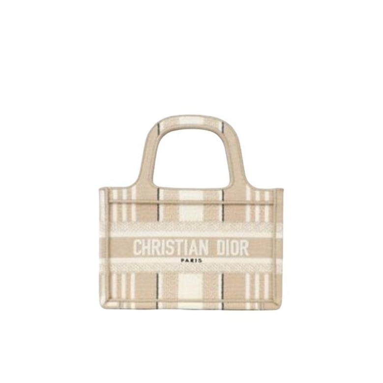 dior book tote micro bag by Selfnex