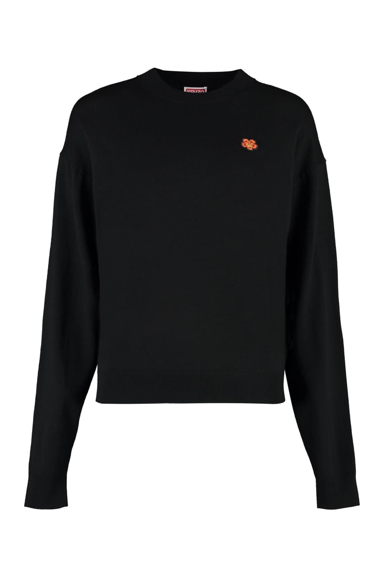 crew-neck wool sweater by Selfnex