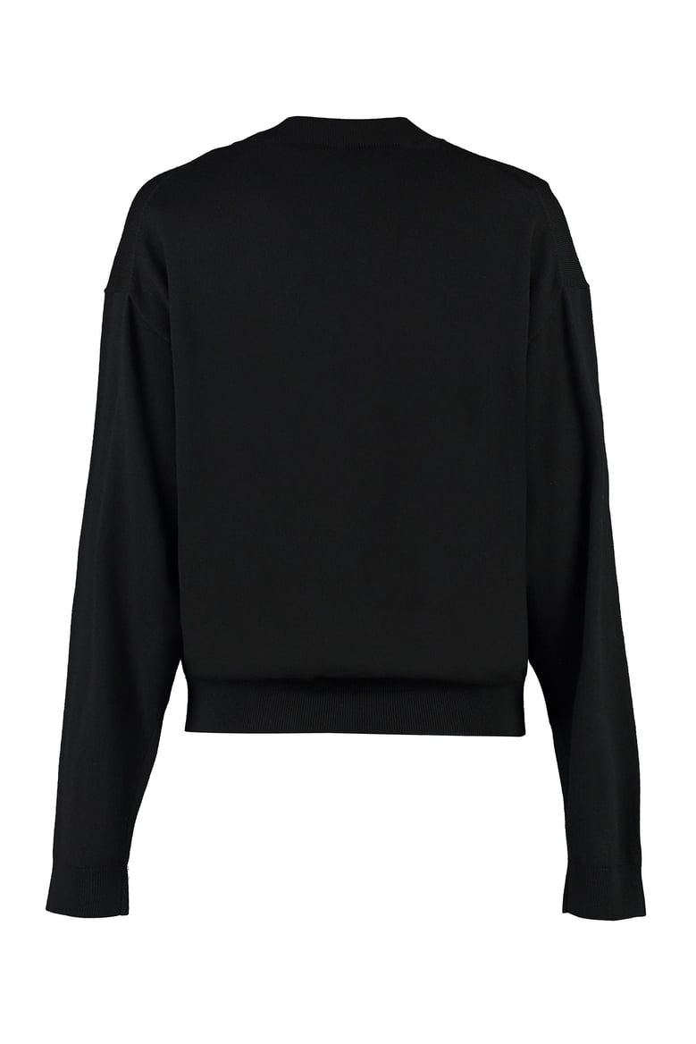 crew-neck wool sweater by Selfnex