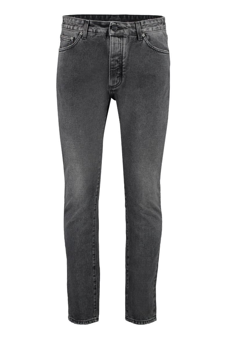 straight leg jeans by Selfnex