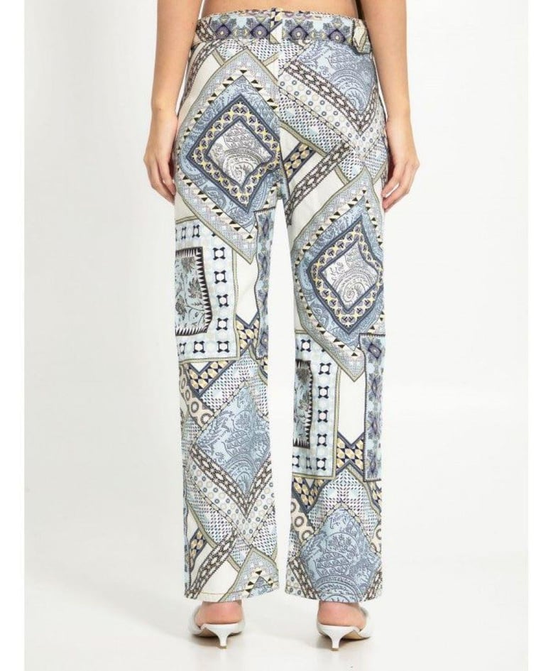 paisley print trousers by Selfnex
