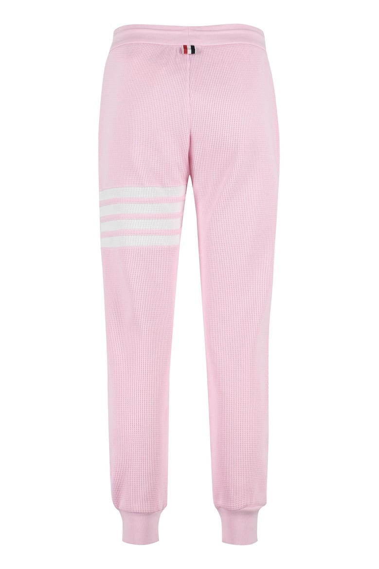 cotton piqué trousers by Selfnex