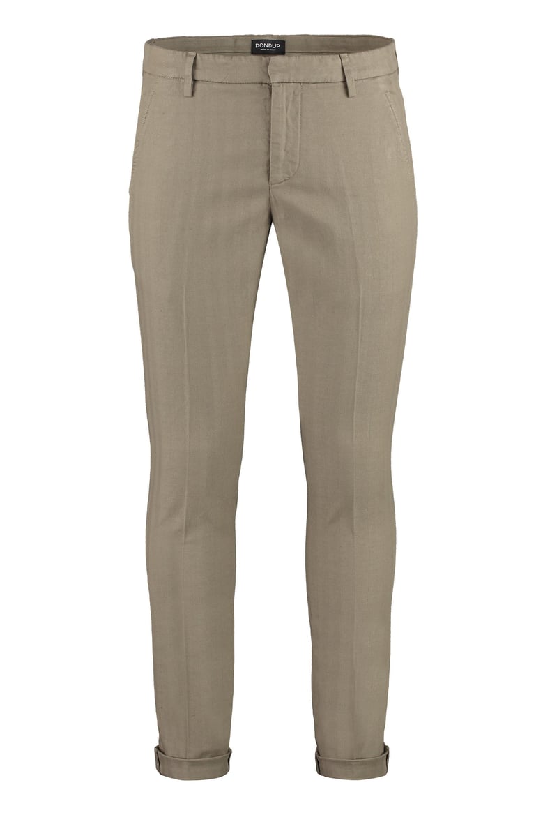cotton chino trousers by Selfnex