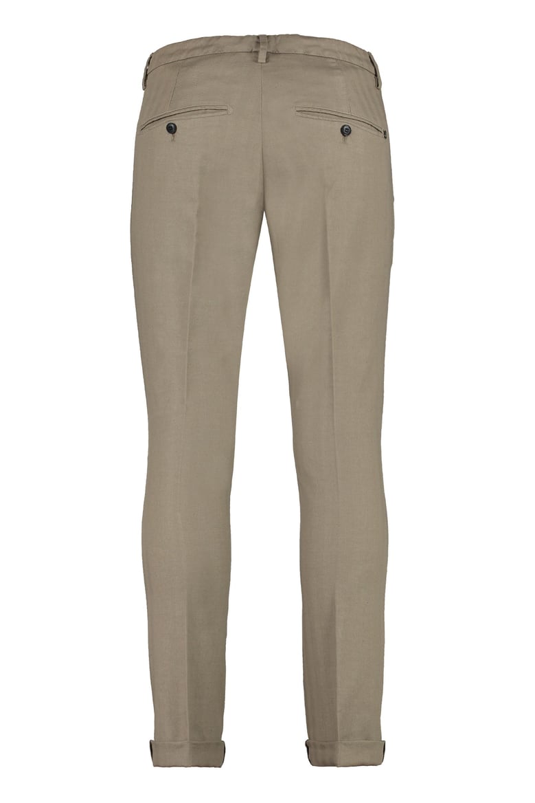cotton chino trousers by Selfnex