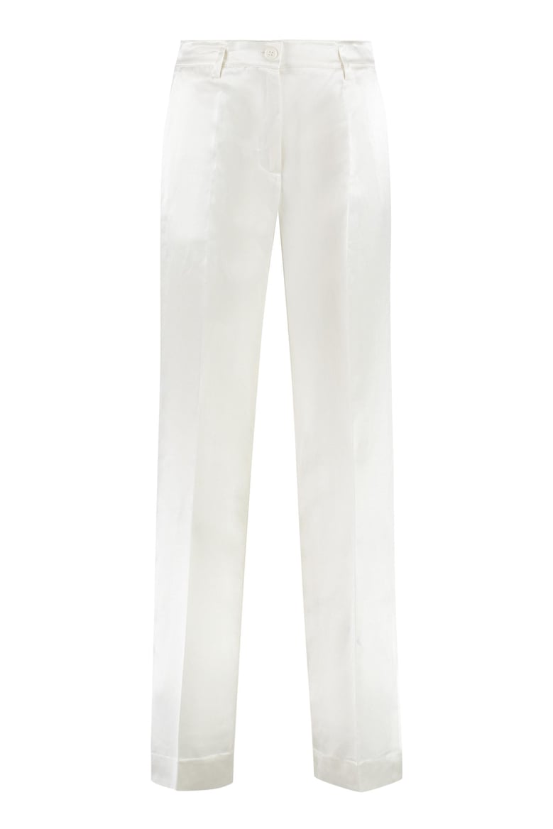 viscose and silk trousers by Selfnex