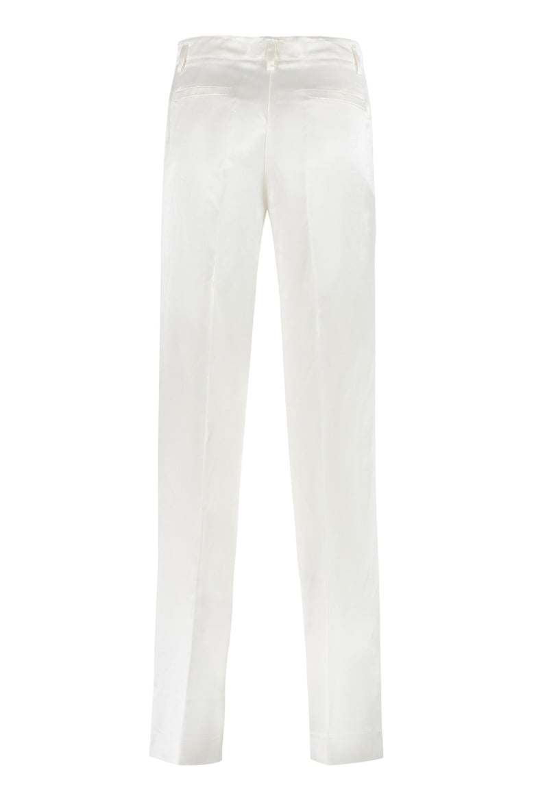 viscose and silk trousers by Selfnex