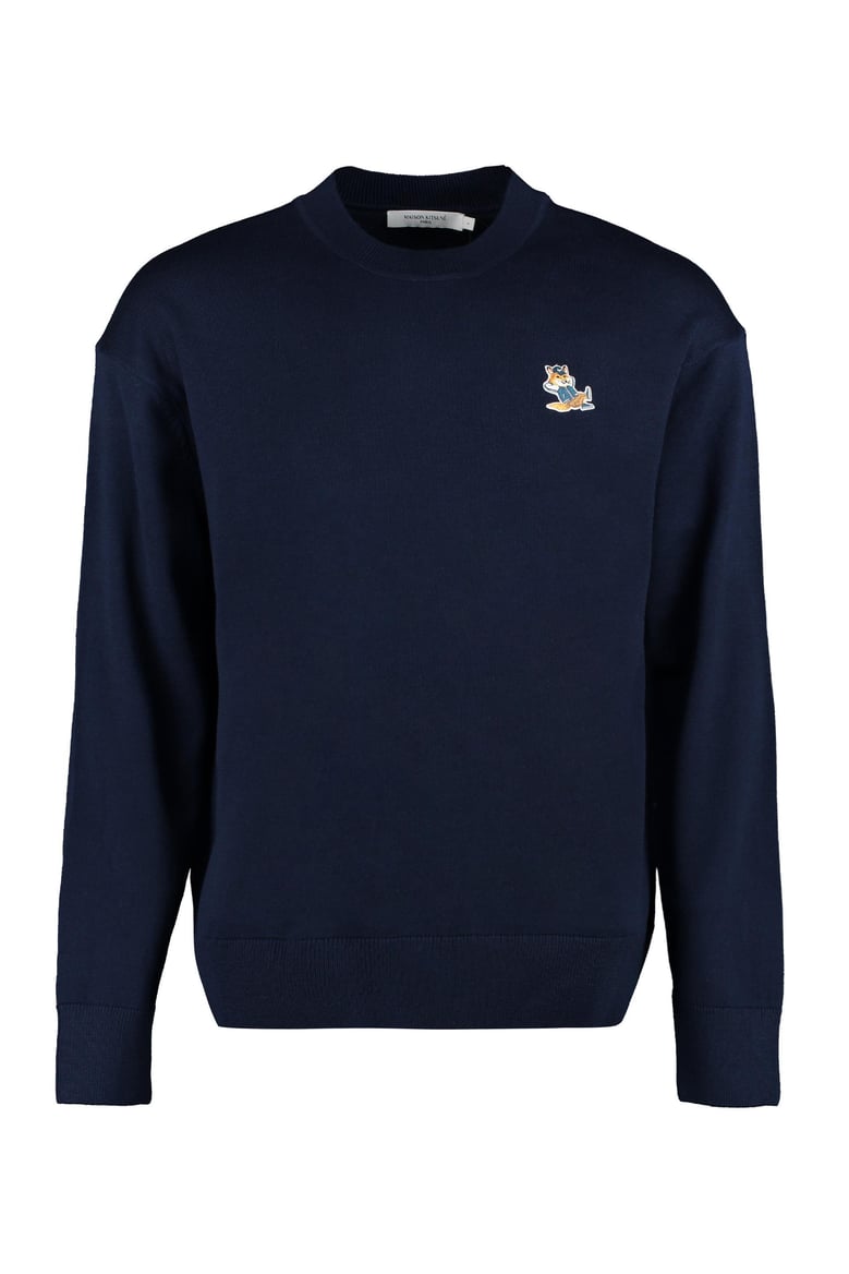 crew-neck wool sweater by Selfnex