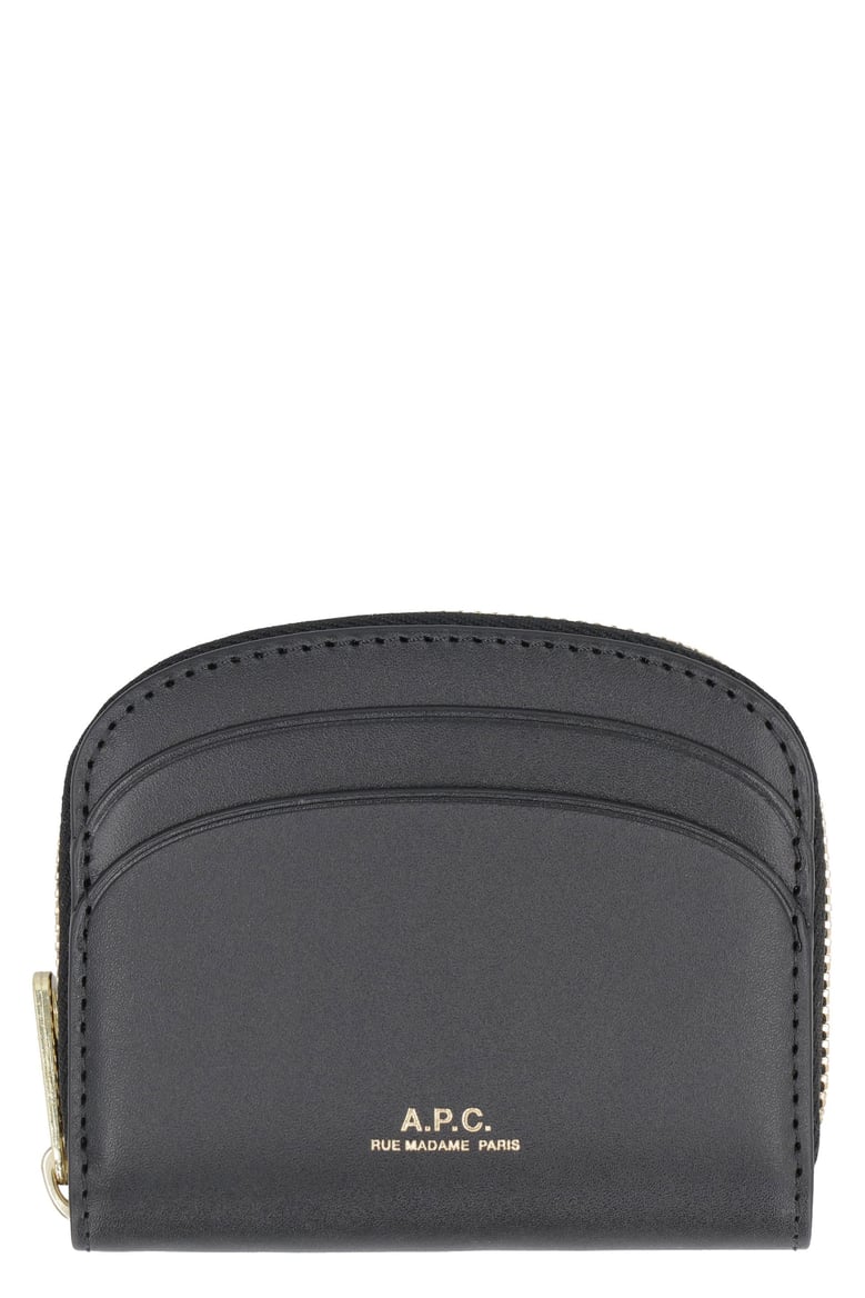demi lune mini leather wallet by Selfnex