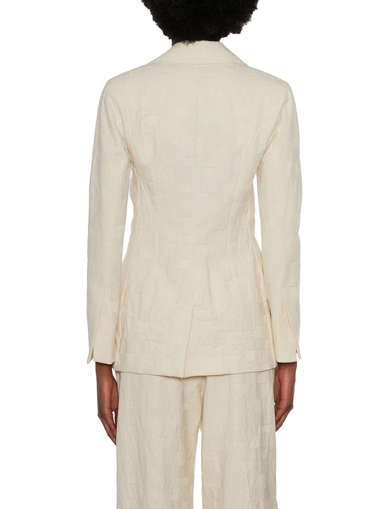 giacca monopetto in cotone by Selfnex