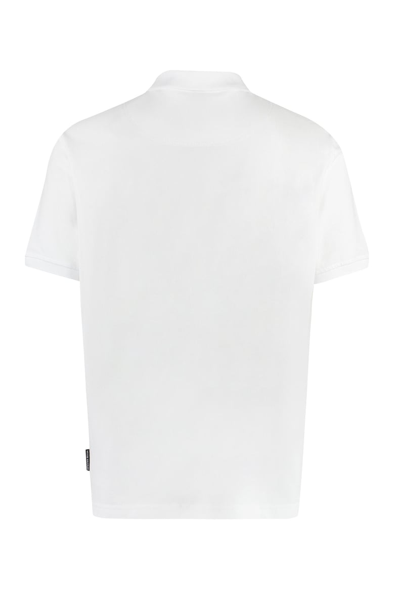 cotton-piqué polo shirt by Selfnex