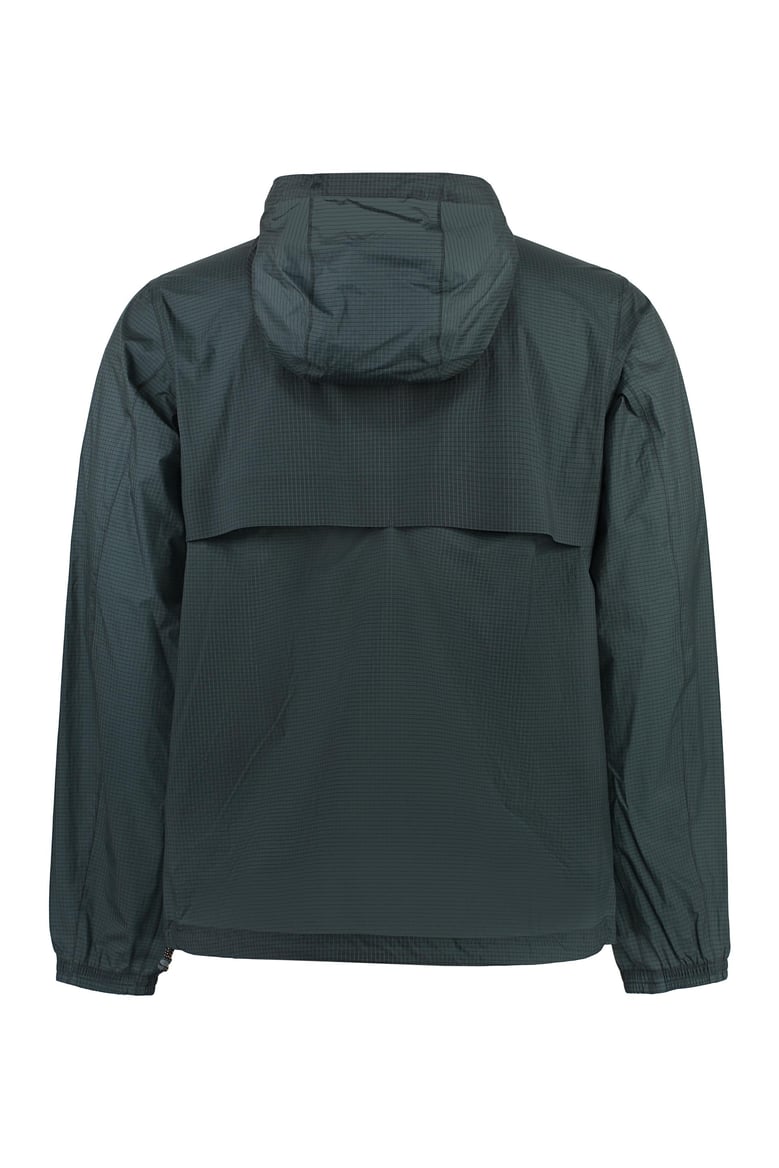 cleon hooded nylon jacket by Selfnex