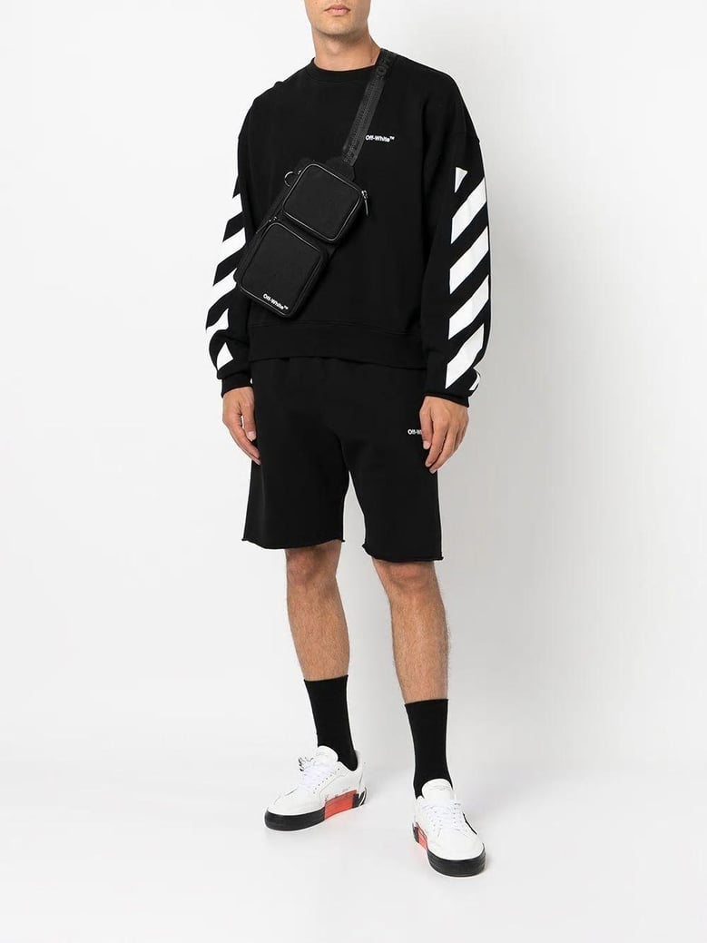 cotton crew-neck sweatshirt by Selfnex
