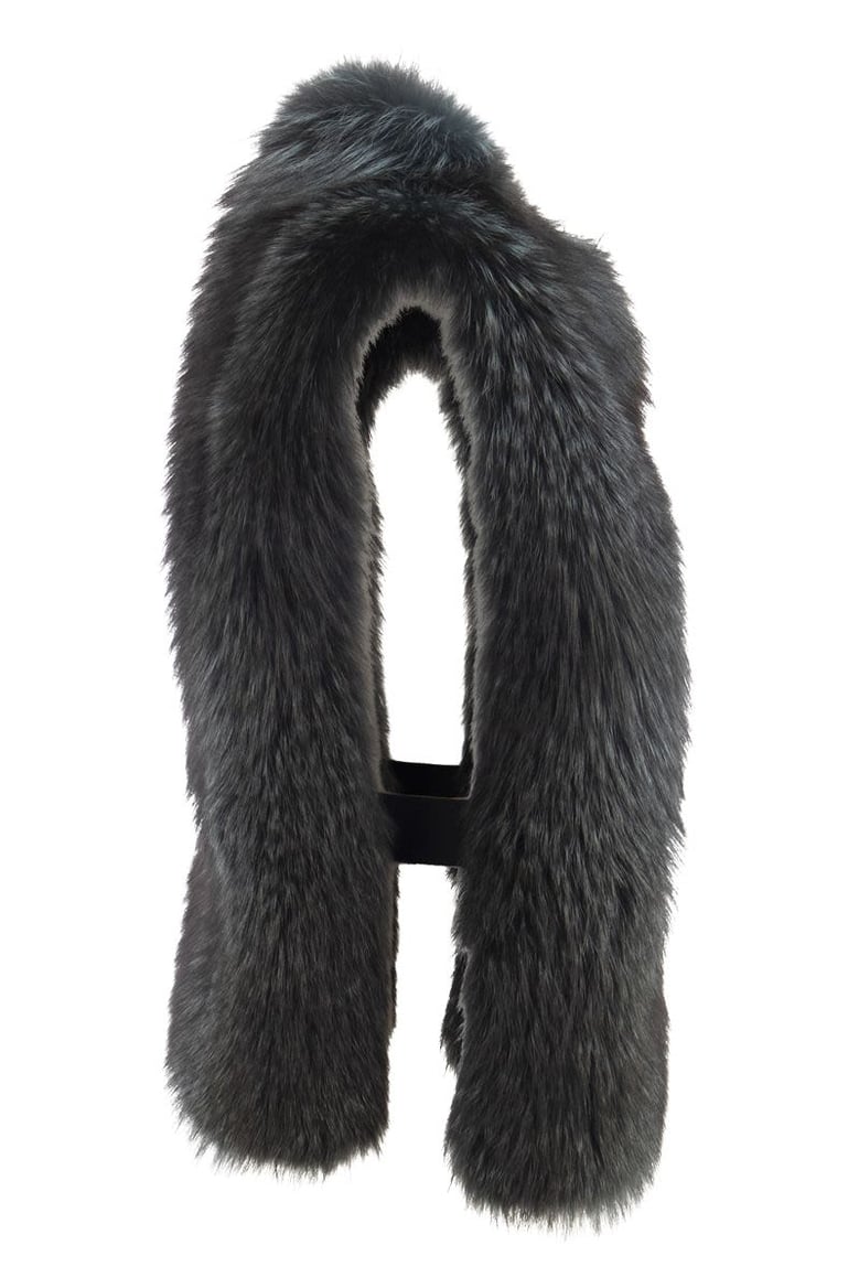 fox fur vest by Selfnex