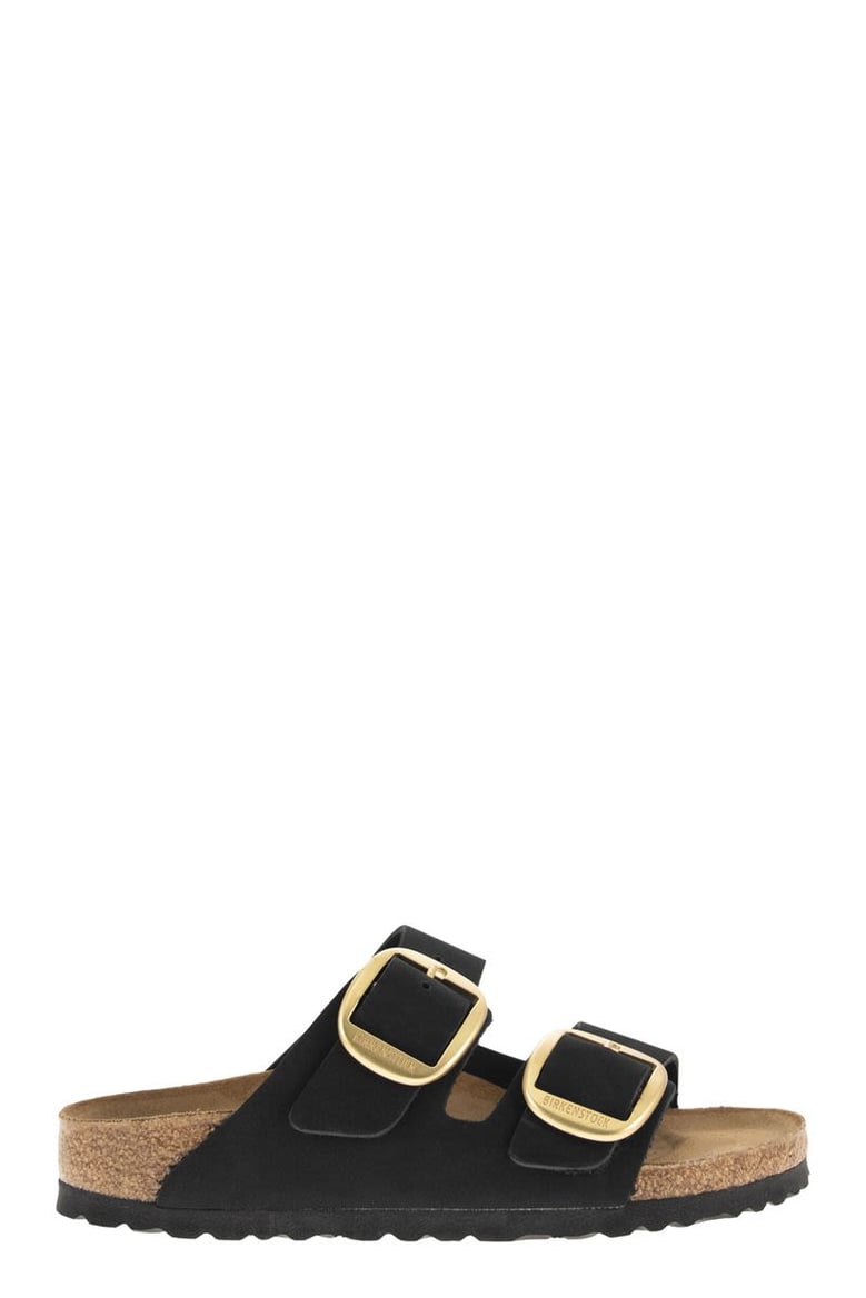 arizona - leather slipper with large buckle by Selfnex