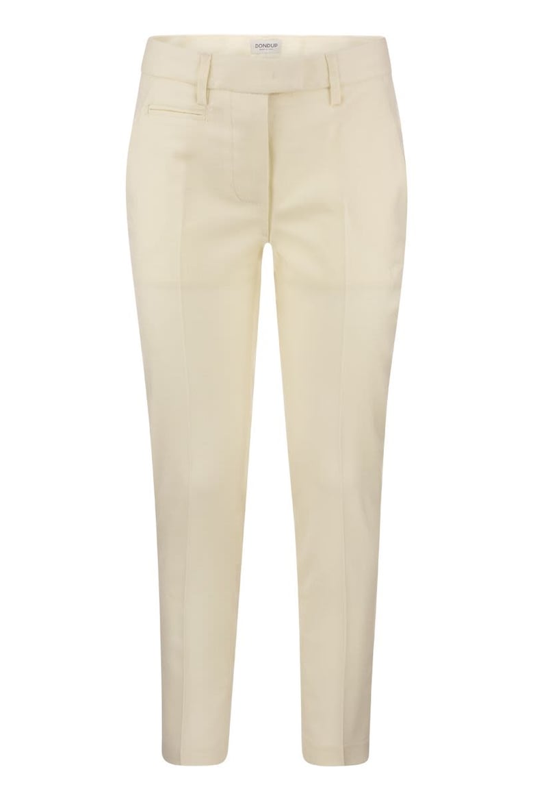 perfect - wool slim-fit trousers by Selfnex
