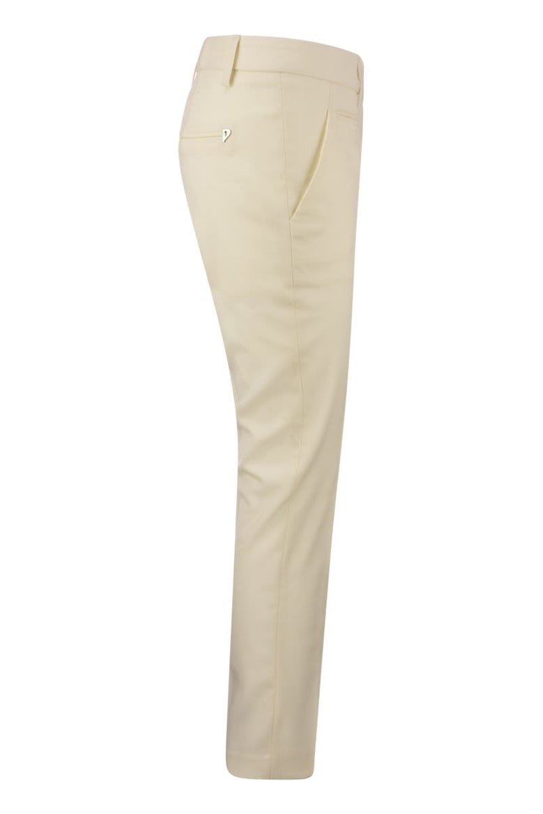 perfect - wool slim-fit trousers by Selfnex