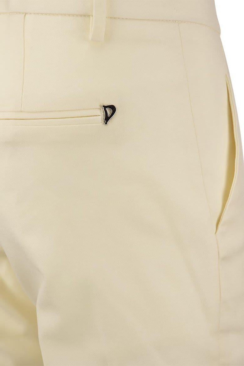 perfect - wool slim-fit trousers by Selfnex