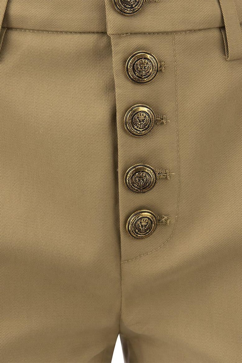 carmen - slim gabardine lyocell trousers by Selfnex