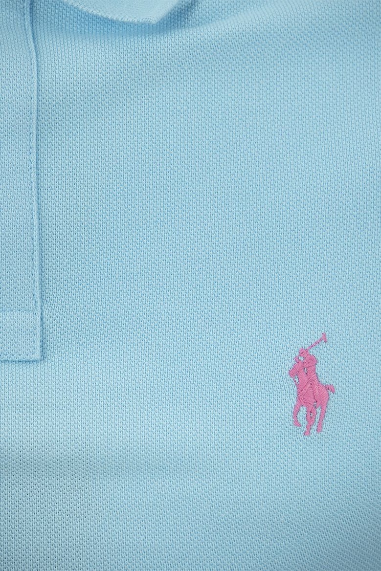 slim-fit pique polo shirt by Selfnex