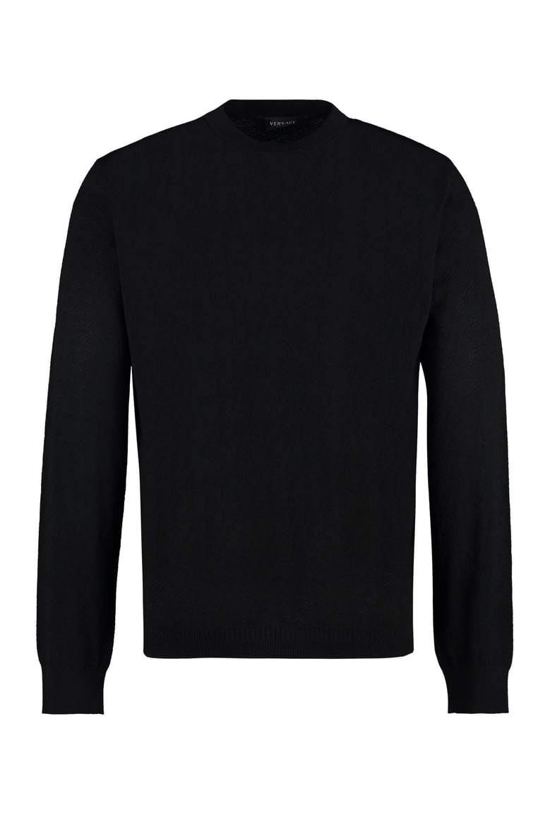 silk and cotton blend sweater by Selfnex