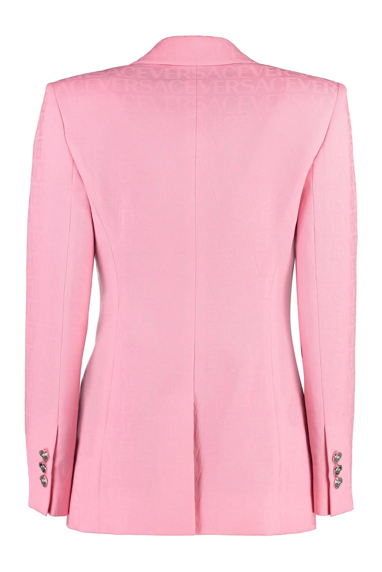 wool single-breasted blazer by Selfnex