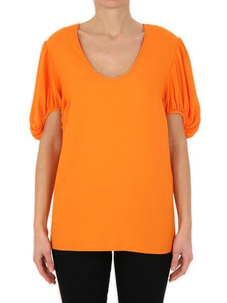 orange top by Selfnex