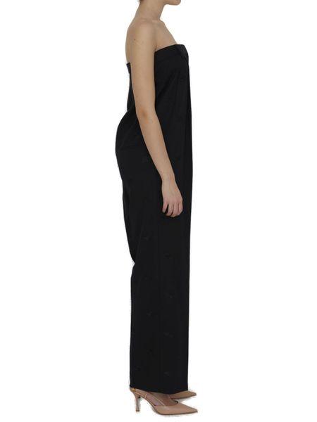 tailored wool jumpsuit by Selfnex
