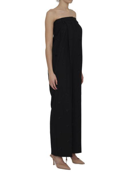 tailored wool jumpsuit by Selfnex
