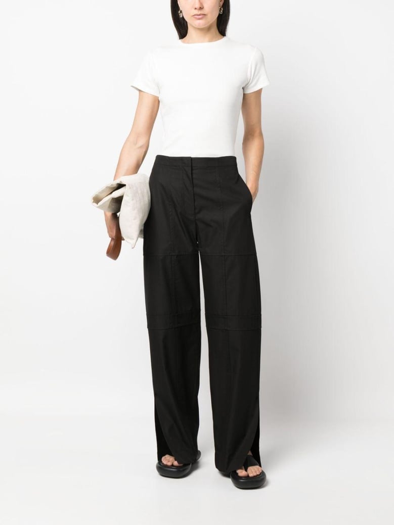cotton cargo pants by Selfnex