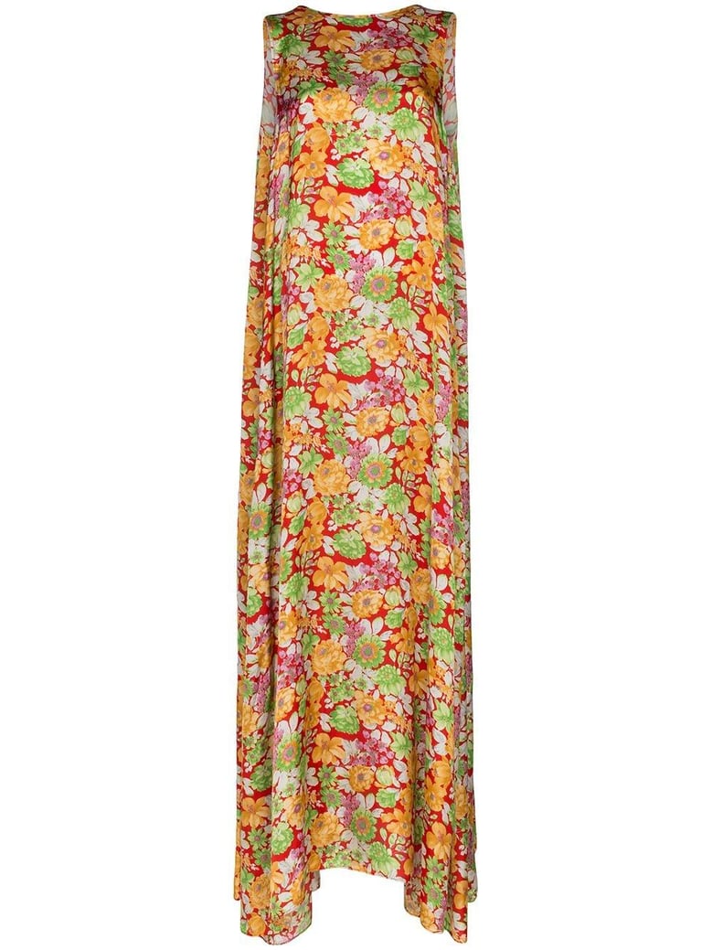 floral print maxi dress by Selfnex