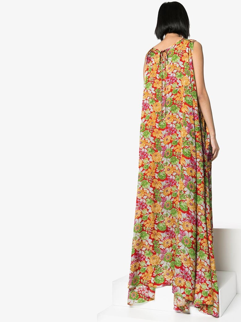 floral print maxi dress by Selfnex