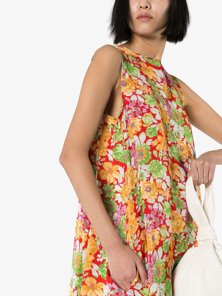 floral print maxi dress by Selfnex