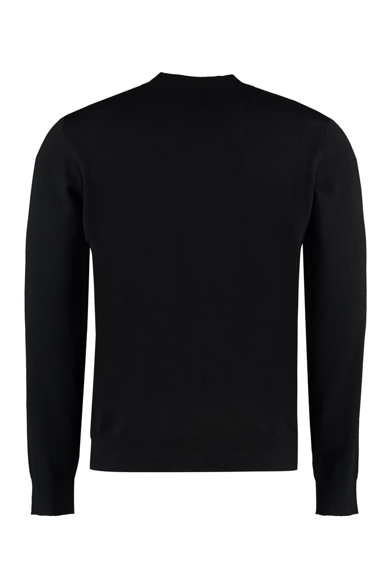 virgin wool crew-neck sweater by Selfnex