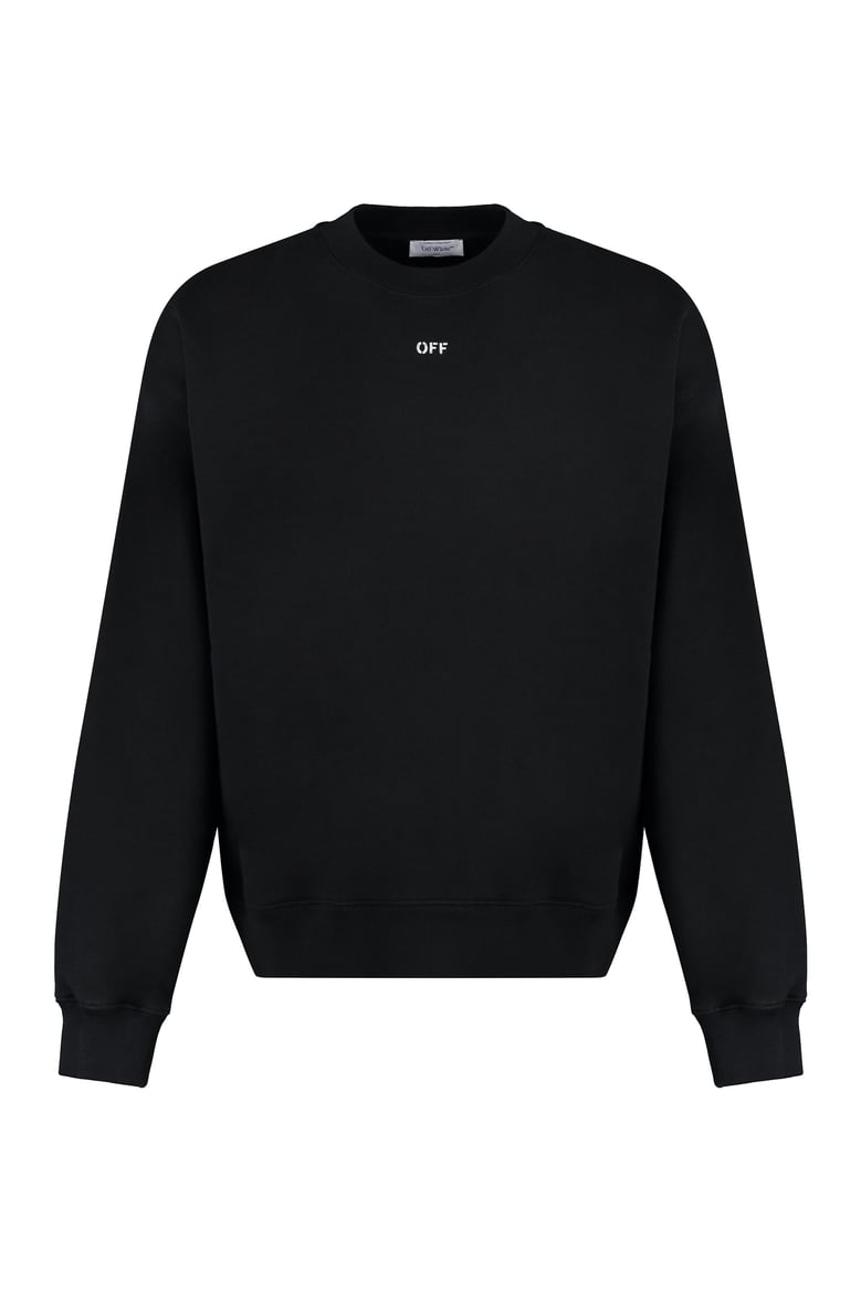 cotton crew-neck sweatshirt by Selfnex